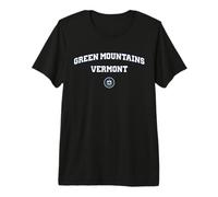 Green Mountains Vermont (VT) Maglietta Premium