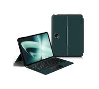 (Green, Multicolor) Removable Bluetooth Keyboard for OnePlus Pad Anti-Scratch Tablet Keyboard Case with Touchpad - Green