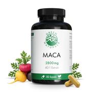 GREEN NATURALS® Maca 2800 mg ad alta concentrazione 40:1 vegano 180 pz