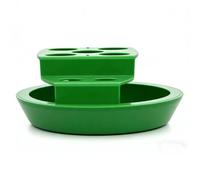 Green Onion Planter - Hydroponic Vegetable Pot, Scallion Regrow Window Planter, Soil-Free Indoor Garden | Automatic Watering Tray For Kitchen Counter Windowsill Balcony Sustainable