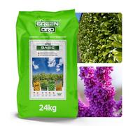 GREEN ORO ORO BASIC 24KG - Fertilizzante a lunga durata per lauroceraso, piante da siepe e piante amanti dell'alcalinità