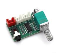Green PAM8403 - Modulo amplificatore in plastica, 2 x 3 W, colore: Verde | Amplificatore digitale efficiente, uscita chiara 2x3W, alimentazione USB 5V, bordo verde compatto, facile installazione fai