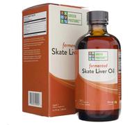 Green Pasture Olio di fegato di razza fermentato , Arancia - 180 ml