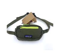 (Green)Patagonia Mini Bag Messenger Hip Pack Uomo Donna Vita Esterno Tracolla Tracolla