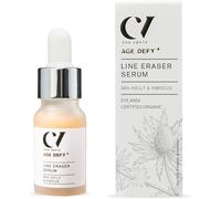 Green People Age Defy+ Siero Line Eraser - Siero per Linee Sottili - Senza Parabeni e Alcol - Vegano - 10ml