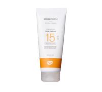 Green People Edelweiss Crema Solare SPF15 - Naturale, Biologica con Acceleratore di Abbronzatura per Pelli Sensibili - Sicura per la barriera corallina, Senza Crudeltà, 200ml