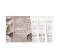 Green People Set Cura della Pelle Sensibile - Routine in 3 Passi Naturale & Biologica - Detergente, Idratante & SPF15 - Vegano, 3 x 30ml