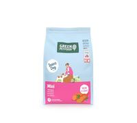 Green Petfood InsectDog Mini con insetti (1 x 3 kg) | Adult Mini | cibo secco di alta qualità per cani adulti di piccola taglia | patate dolci e piselli | senza cereali | crocchette extra piccole |
