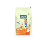 Green Petfood VeggieDog con lente rossa (1 x 10 kg), per adulti, cibo secco di alta qualità per cani adulti, 100% vegetariano, senza frumento, particolarmente compatibile con gusci di semi di psillio