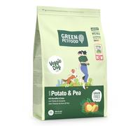 GREEN PETFOOD VeggieDog con Patate e Piselli 3kg cibo vegetariano con patate e piselli per cani