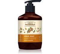 Green Pharmacy Almond & Argan Oil sapone liquido per le mani 460 ml