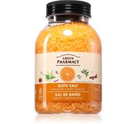 Green Pharmacy Cinnamon & Sweet orange Bath Salt sale da bagno rilassante 1000 g