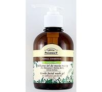 Green Pharmacy Gel per lavaggio viso delicato per pelle mista e grassa tè verde, 300 g