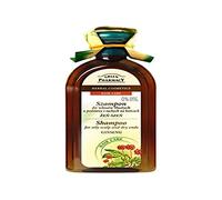Green Pharmacy Shampoo alle erbe al ginseng capelli grassi 0% parabeni 350 ml