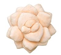 Green Philosophy Co. Succulent Pillow - Blush Peach