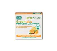 Green Project GREENTABS LAVASTOVIGLIE LIMONE E ARANCIO 25 PASTIGLIE