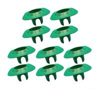 Green PVC Sprinkler Head Protector 5-Pack Anti-Mower(10pcs green) | Safeguards heads from mower blades, foot traffic, 5-pack green PVC, prevents costly repairs