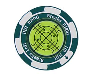 Green Reader Ball Marker | In lega di zinco professionale Golf Putting Reading Marker | Strumenti di golf putting, portatili per gli amanti