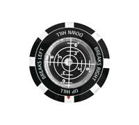 Green Reader - Double Sided Portable High Precision Putting Training Tool | Golf Accessories Putt Aid Ball Marker | Circular Bubble Level | For Professionals Enthusiasts Beginners Golfers Amateurs Wom