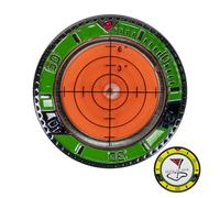 Green Reader - Precision Golf Putting Aid & Double-Sided Reader | Professional Leveling Tool with High-Accuracy Bubble Spirit for Greens, Soccer Fields, and Multi-Sport Surfaces