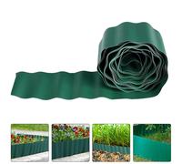 Green Reusable Plastic Garden Fence Decorative Lawn Border Edging
