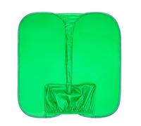 Green Screen Chair Backdrop - 103x102cm Foldable Background Sheet, Green Screen Chair Backdrop | Double Sided Photography Backdrops, Reversible Photo Video Sheet, Crease Resistant | Attach