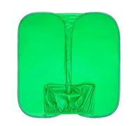 Green Screen Sedia con schermo verde in streaming, foglio di sfondo for for fotografia portatile, che si attacca a qualsiasi sedia, resistente alle pieghe
