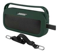 (Green) Silicone Case Cover for Bose SoundLink Flex Bluetooth Portable Speaker, Travel Protective Carrying Pouch with Handle for Bose SoundLink Flex