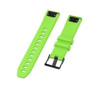 (Green) Silicone Watch Strap for Garmin Fenix 5/Fenix 5 Plus/Forerunner 935/Approach S60 with 2 Screwdrivers with 2 Screwdrivers