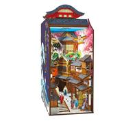 Green Slide Book Nook Edo Sakura - Puzzle 3D in legno LED 293 pezzi