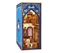 Green Slide Book Nook - Libreria vintage con puzzle 3D LED, 223 pezzi