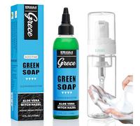 Green Soap - Kit per la pulizia del tatuaggio, 120 ml, con flacone di schiuma da 100 ml, per tatuaggi, accessori, piercing per la pulizia