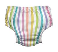 green sprouts - Pannolino da bagno ecologico con bottoni - Rainbow Stripe - 3T (2-3 anni)