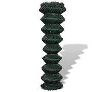 Green Steel Wire Fence 1,5 x 15 m - Heavy Duty Garden Barrier for Privacy & Security, Durable Mesh Fencing for Home, Yard and Pet Enclosure