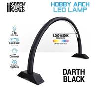 Green Stuff World 8435646505602ES Lampada ad Arco LED 6000 K Darth Black