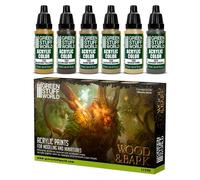 Green Stuff World 8435646512457ES Set Colori - Legno e Corteccia