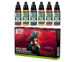Green Stuff World 8436574506174ES Set Colori - Blood Moon