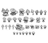 Green Stuff World per Modelli e Miniature - Funghi Selvatici 11608