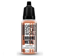 Green Stuff World per Modelli e Miniature Vernice Cromata - Rame 3694