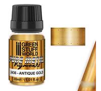 Green Stuff World Pure Metal Pigments Antique GOLD 30ml