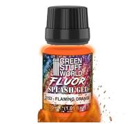 Green Stuff World Splash Gel per Modelli, Miniature, Diorami (Arancio Fiammeggiante 3153) (GSWD-3153)