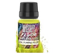 Green Stuff World Splash Gel per Modelli, Miniature, Diorami (Flaming Yellow 3154)
