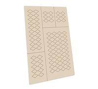 Green Stuff World Stencil autoadesivi per modelli e miniature - Harlequin L 9449