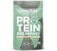 Green Tahr Colazione Proteica Vegana Protein Shake Breakfast Vaniglia 1 Kg. Preparato per Shake con Avena, 38% Proteine di Lievito Nutrizionale, Senza Glutine