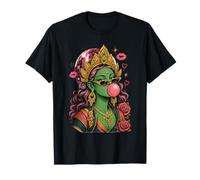 Green Tara Bubblegum Y2K Baddie Dea Buddismo tibetana Maglietta
