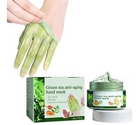 Green Tea Anti Wrinkle Hand Maskss, Lotion for Women Scented Packs, Moisturizing Hand Masks, Exfoliating Hand Peeling Mask - Repair Rough Skin for Dry, Aging, Cracked Hands (1pcs)