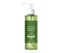 Green Tea Cleanser, Gentle Cleansing Oil, Adorable Compact Makeup Removal, Face Skin Care Moisturizer and Deep Cleansers, non Greasy Face Wash Suitable for All Skin Types
