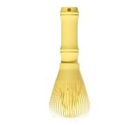 Green Tea Whisk Brush, Powdered Tea Mixing Tool Stirrer with Hangable Holes, Dishwasher-Safe, for Kitchen, Dining, Restaurant, Café, Travel, Milk, Coffee & Drinks