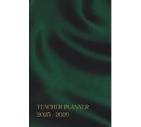 Green Teacher Planner | A5 Sized Teacher Journal with 170+ Pages for Lesson Plans, Notes, Behaviour Logs & Parent Meetings - Stylish & Practical Teaching Organiser