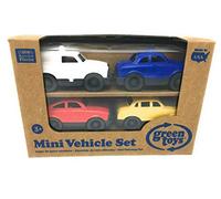 Green Toys MVP1-1165 - Mini Vehicle 4-Pack
